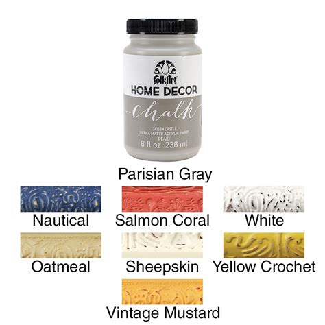 Shop Folkart Home Decor 8 Ounce Chalk Paint Free Shipping On Orders