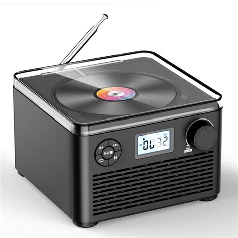 Портативный и перезаряжаемый CD-плеер с Bluetooth и FM-радио, USB MP3 ...