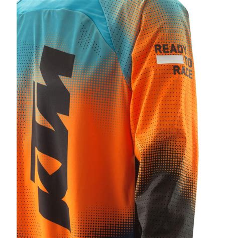 Maillot Cross Ktm Gravity Fx Shirt Bleu Orange Size Powerwear M