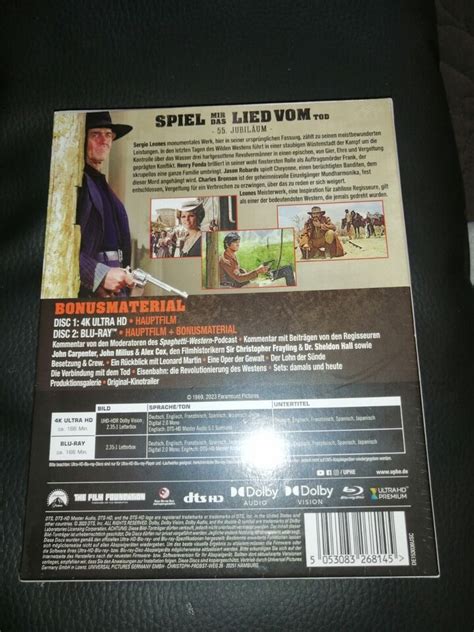 SPIEL MIR DAS LIED VOM TOD 1968 4K ULTRA HD BLURAY COLLECTOR S