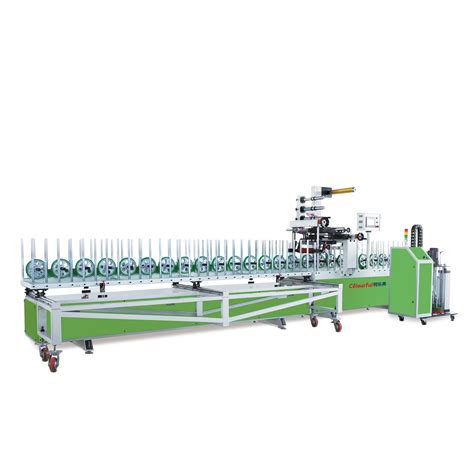 Wpc Wallpanel High Speed Pur Wrapping Pvc Film Machine China Upvc