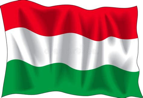 Hungarian Flag Stock Vector Illustration Of Nationality