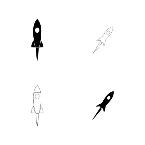 Rocket ilustration logo vector 15325039 Vector Art at Vecteezy