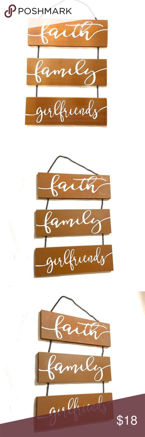 farmhouse wooden sign | Wooden signs, Wooden, Home wall art