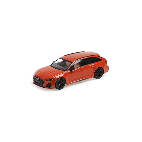 Audi Rs Avant Orange Metallic Minichamps Miniatures