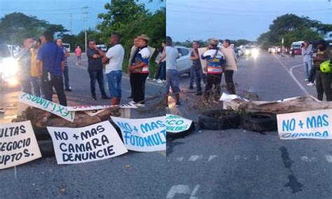 Protesta Troncal De Oriente Conductores Intermunicipales Y Autoridades