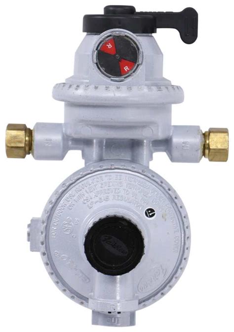 Compact Low Pressure 2 Stage Automatic Changeover RV LP Gas Regulator