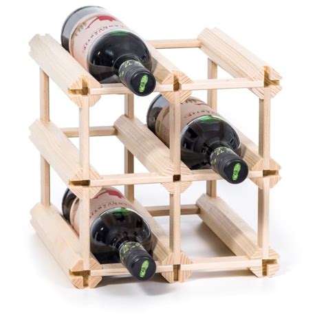 Weinregal Holz Weinflaschenregal für 6 Flaschen wertprodukte