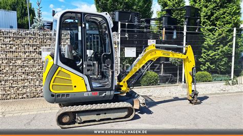 Minibagger Wacker Neuson ET18 Mit Schnellwechsler MS01 EUROHOLZ Hagen