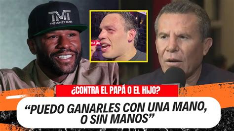 Floyd Mayweather Humilla A Julio C Sar Ch Vez Y Aclara Rumor Sobre