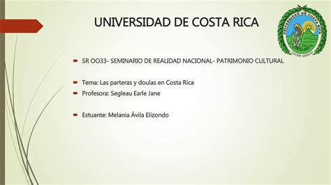 Parteras Y Doulas Costa Rica Ppt