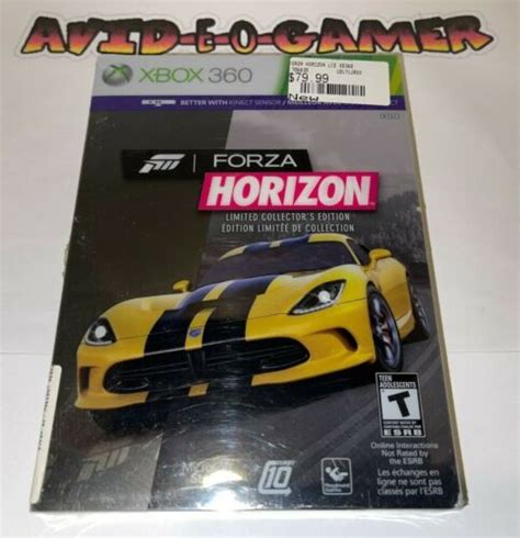 Forza Horizon Limited Collector S Edition Xbox Ntsc New W