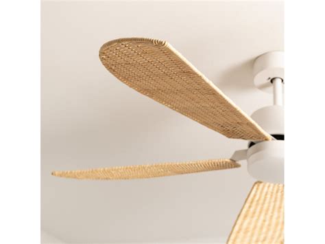 Ventoinha De Teto Create Wind Rattan Branco Worten Pt