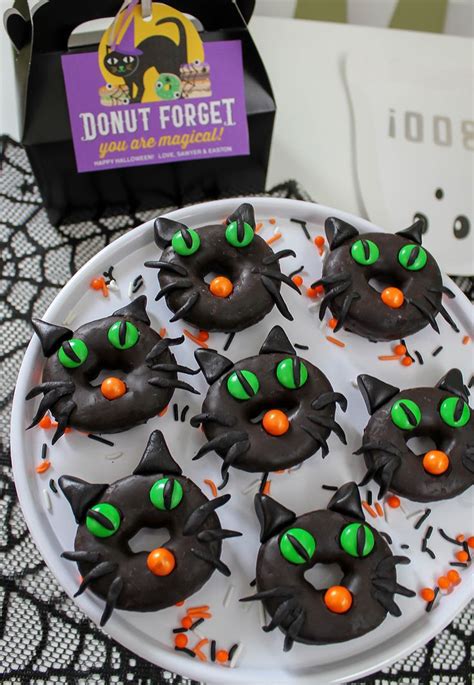 Halloween Donut Shop Party Ideas Halloween Donuts Halloween Food For