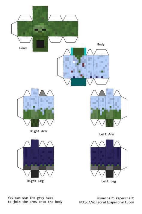 Minecraft Steve Costume Printables