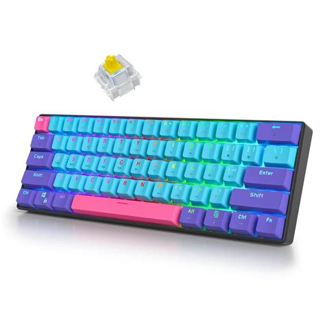 Buy Surmen 60 Wireless Gaming Keyboard 60 Percent Rgb