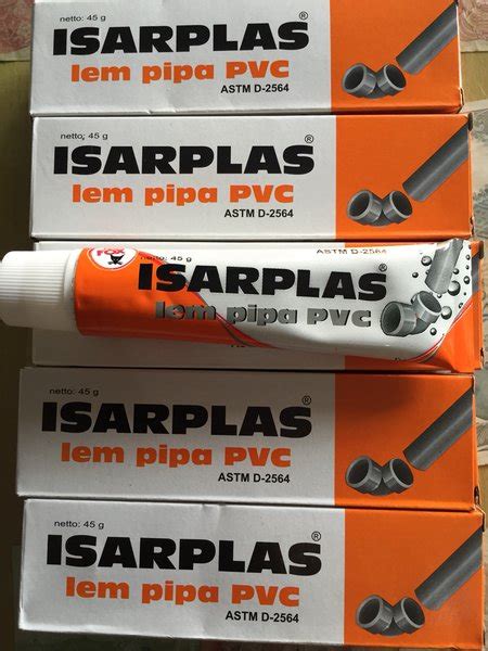 Jual Lem Pipa PVC ISARPLAS Tube Berat 45gr Odol Di Lapak BEAUTY And