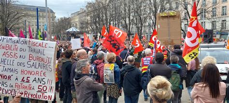 Grève Du 6 Avril à Saint Étienne Le Nouveau Parcours De La