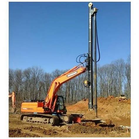 Hydraulic Piling Rig Rental Service at Rs 10000 day रग रटल