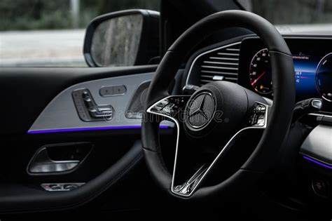 Mercedes-Benz GLE Coupe editorial photography. Image of electronics ...