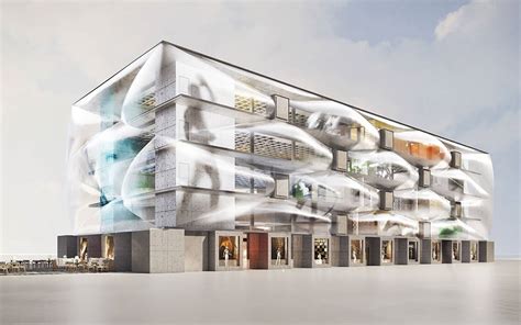 Architecture Now And The Future Le Nuage By Philippe Starck