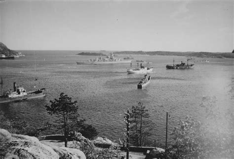 heavy cruiser admiral hipper  norway world war