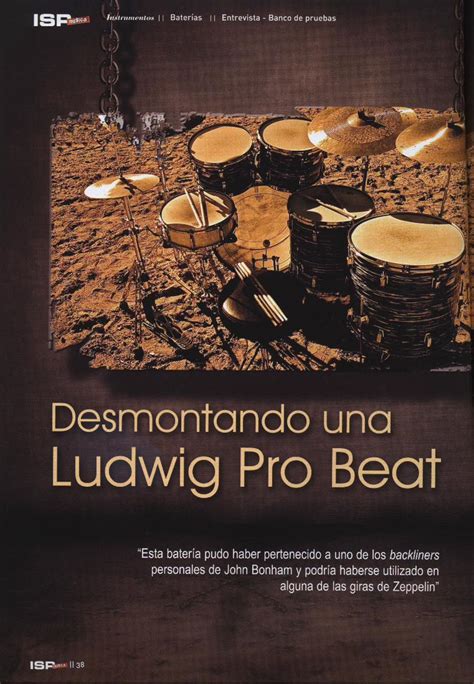 Pdf Desmontando Una Ludwig Pro Beat Leyenda Que Ha Forjado La