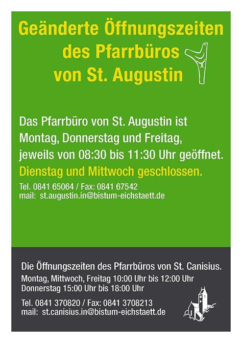 Pfarrverband Ingolstadt St Augustin St Canisius St Augustin