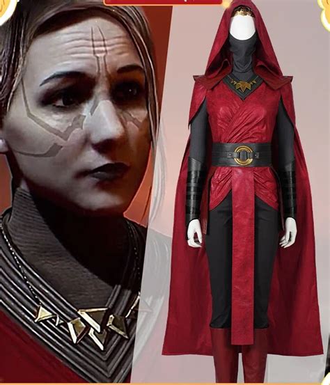 High Quality Halloween Carnival Dark Witch Red Women Outfit Nightsister