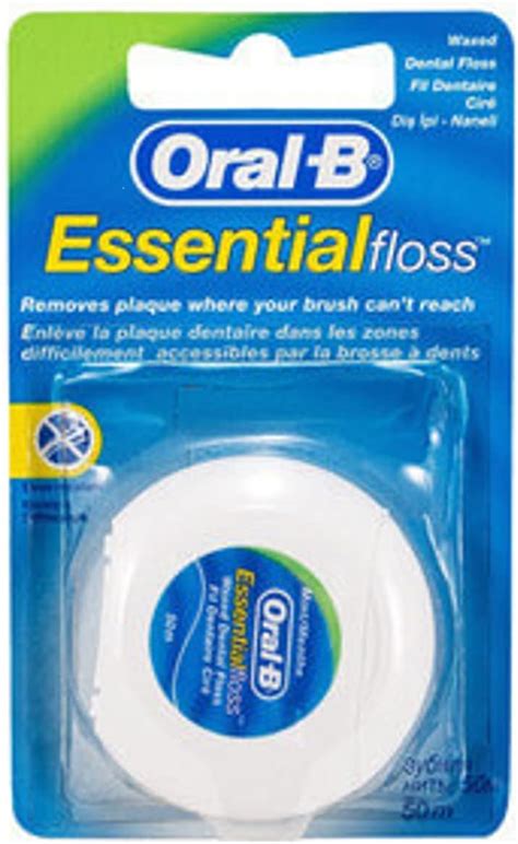 Oral B Essential Floss Fil Dentaire Cir Menthe M Amazon Fr