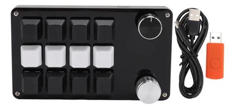 Teclado Hot Swappable Mini Teclas E Botões Azul Perso Parcelamento sem juros