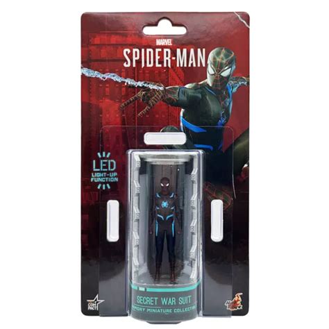 HOT TOYS MARVEL Spider Man Secret War Suit Armory Miniature Collectible Figure 17 99 PicClick UK