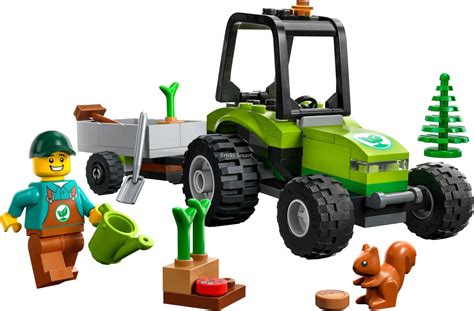 LEGO 60390 City Park Tractor Building Toy Set