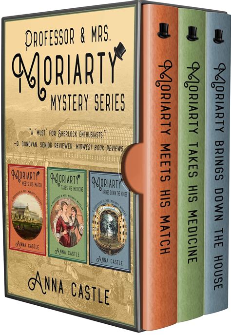 Amazon.com: The Professor & Mrs. Moriarty Mysteries: Books 1-3 (The ...