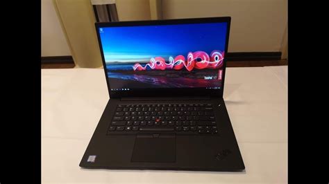 Lenovo Thinkpad X1 Extreme Review With Specs Youtube