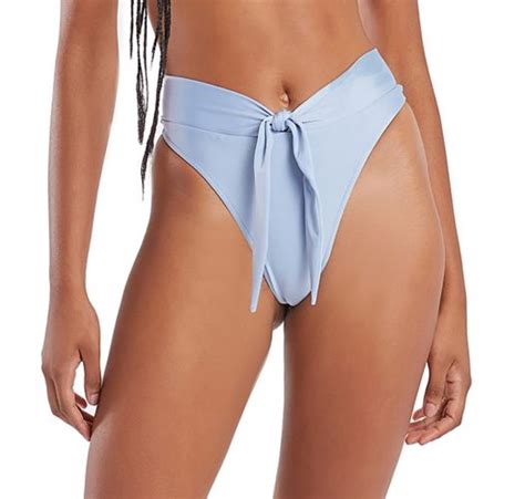 Partes De Abajo De Bikini Bottom Latino Color Azul Marca Blueman