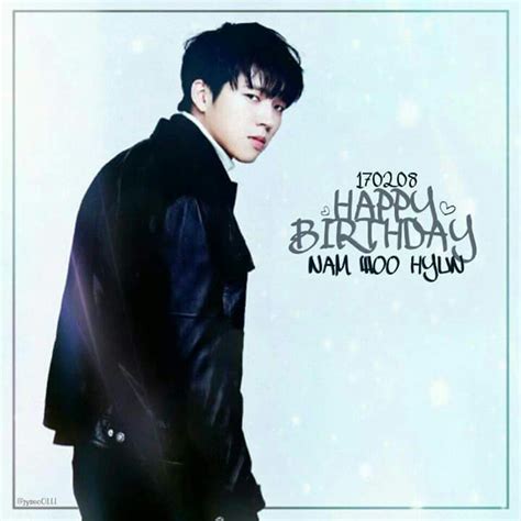 Happy Birthday Woohyun Inspirit S Amino Amino