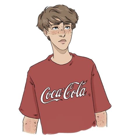 Mygjostens Sketched My Son Adam Parrish Personaggi Illustrazione