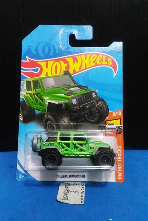 Jual Hotwheels Hot Wheels 17 Jeep Wrangler Green Hijau 4x4 Offroad