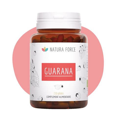 Guarana bio du Brésil en gélules Dropeen