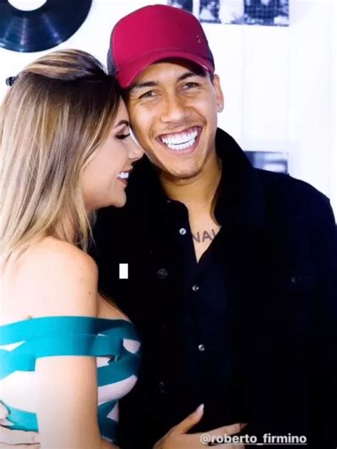 Liverpool Star Roberto Firmino Hugs Wag In Touching Pic Ahead Of