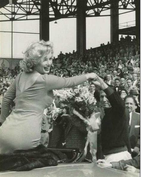 Marilyn Monroe Fan 💋 On Instagram “marilyn At Ebbets Field In 1957 Marilyn