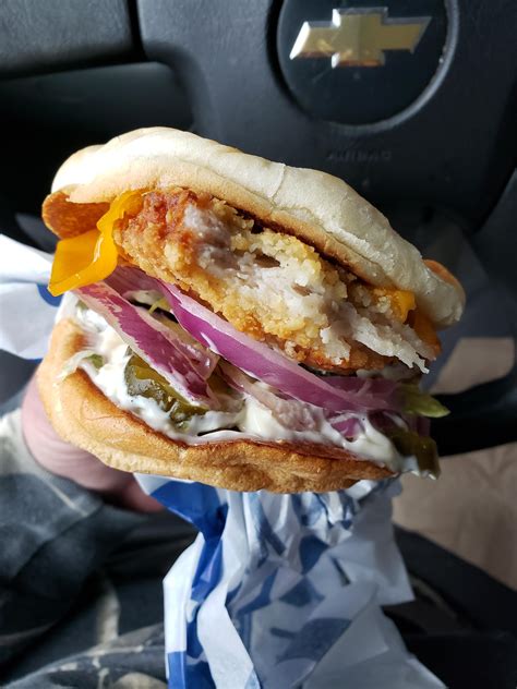 Culvers Fried Pork Tenderloin Sandwich Rstonerfood