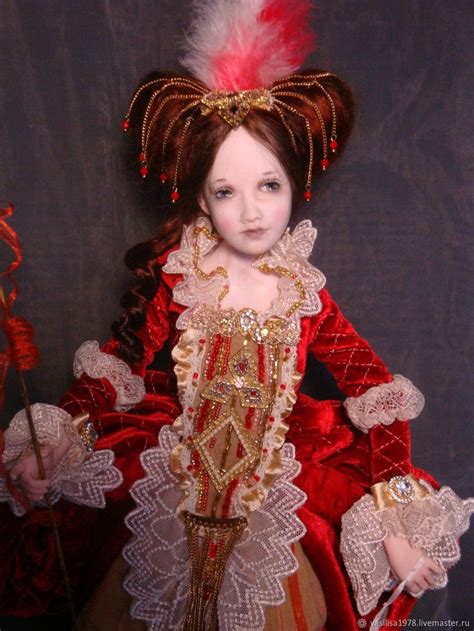 Пастушка с овечкой - авторская кукла | Куклы, Художественные куклы, Россия