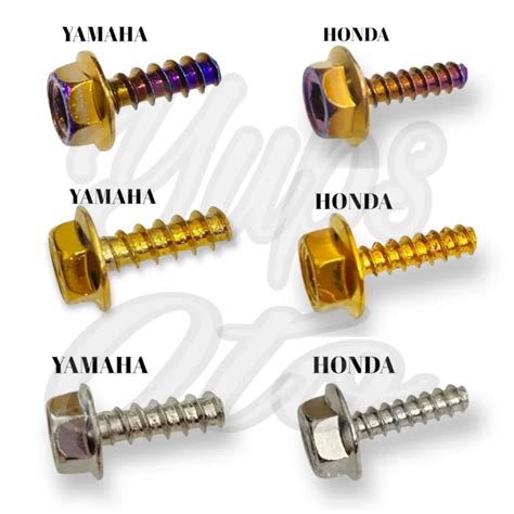 Baut Body Probolt Model Kunci Tone Gold Crome Lazada Indonesia