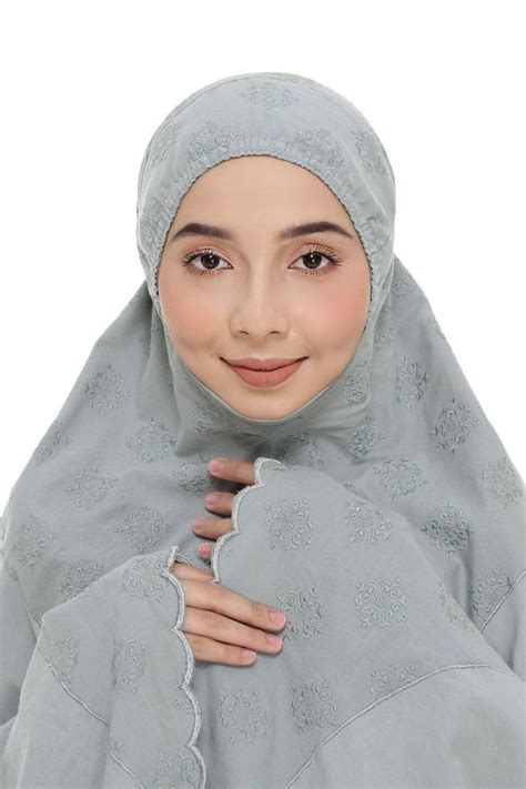 Broderie Kirana By Telekung Siti Khadijah Original Cotton Women S