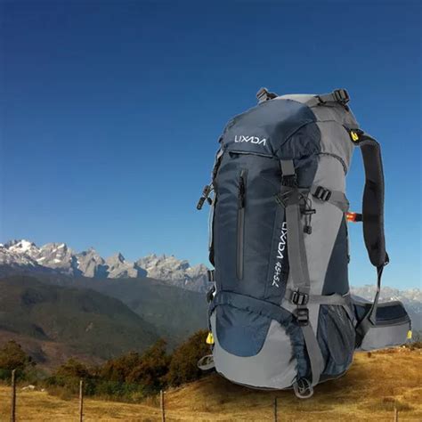 Pacote De Bolsa De Dois Ombros Travel Trekking Camping 50l L Frete grátis