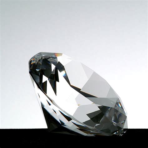 Diamond Optical Crystal 3-1/8": Glassplax