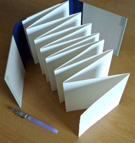 Folded Book Art Paper Book Book Folding Paper Folding Accordian