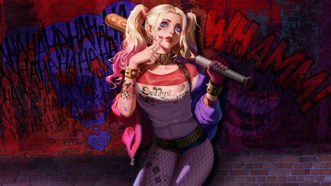 2560x1440 Artwork Harley Quinn 4k 1440p Resolution Hd 4k Wallpapers